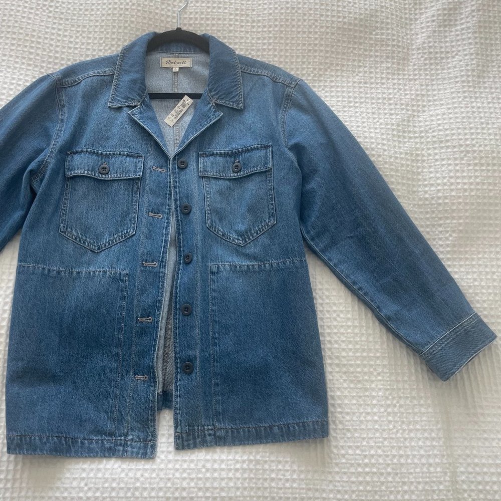 Madewell Denim Drakefield Shirt-Jacket (NWT) - Medium